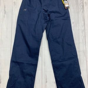 Under Armour Athletic Wind Pants Womens Size S ColdGear Loose